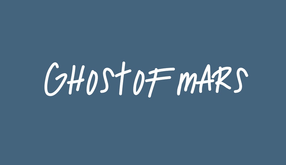 GhostOfMars font big