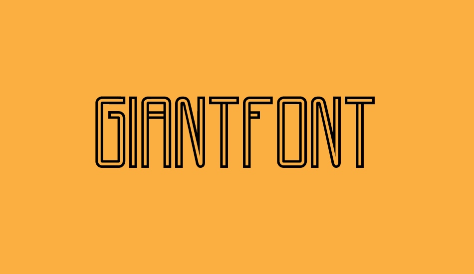 giantfont font big