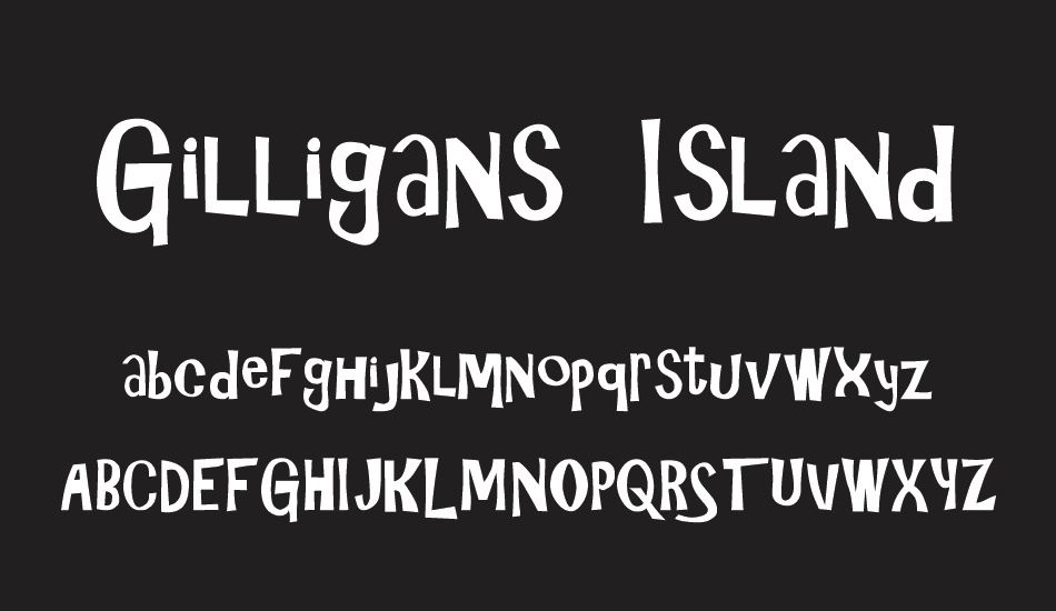 Gilligans Island font