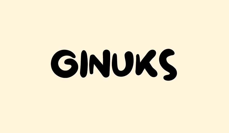 Ginuks font big