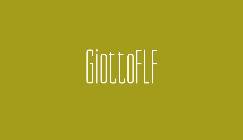 GiottoFLF font big