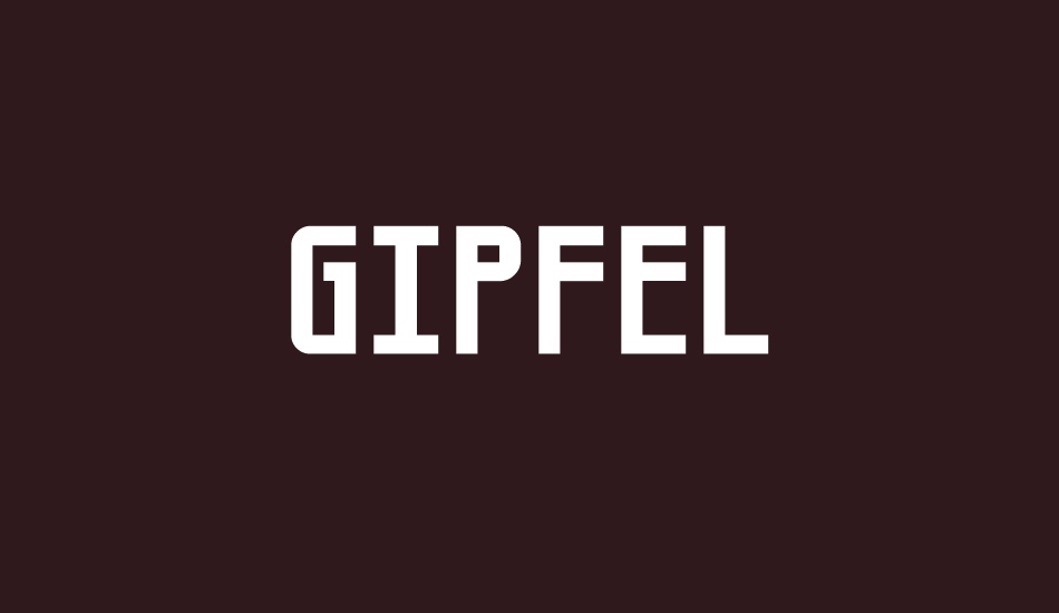 Gipfel font big