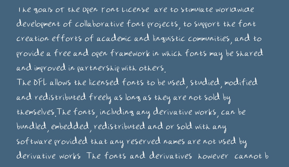 Gizmo Pencil Personal Use font 1