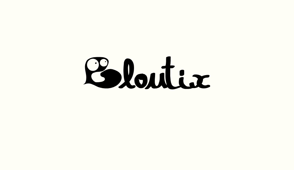 Gloutix font big