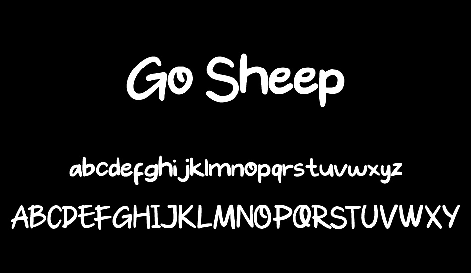 Go Sheep font