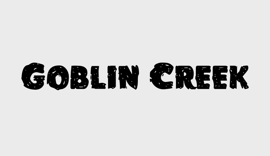 Goblin Creek font big