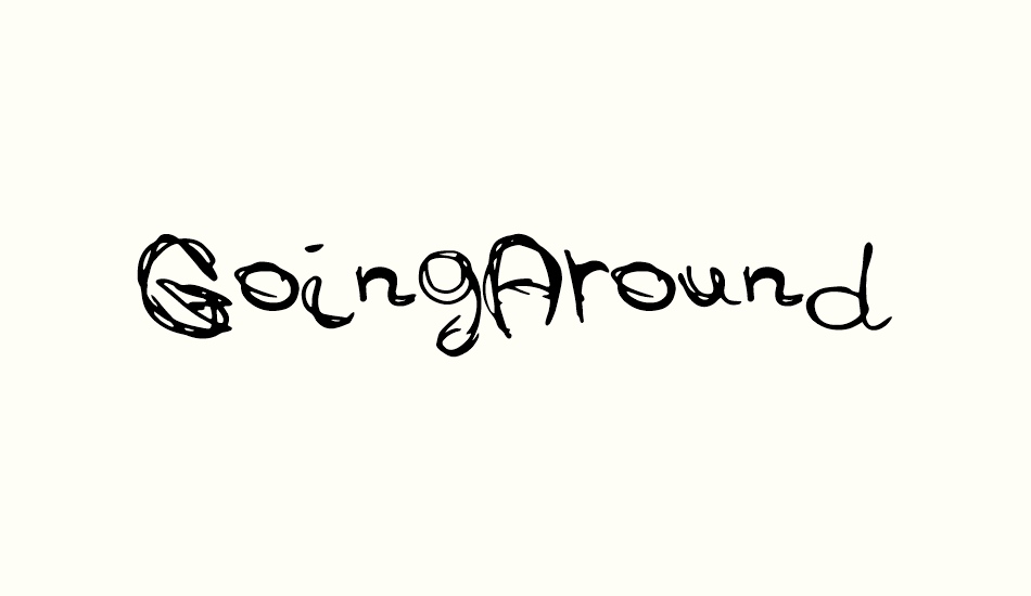 GoingAround font big