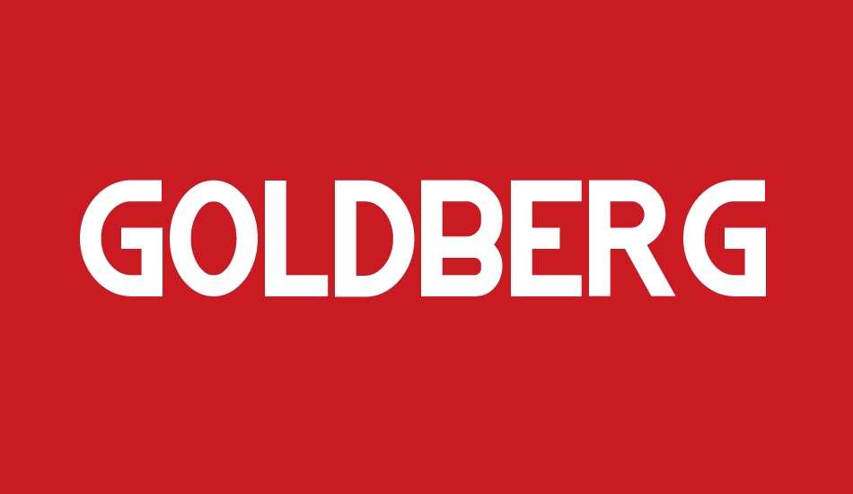 GOLDBERG font big