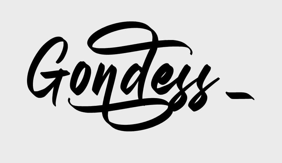 Gondess_DEMO font big