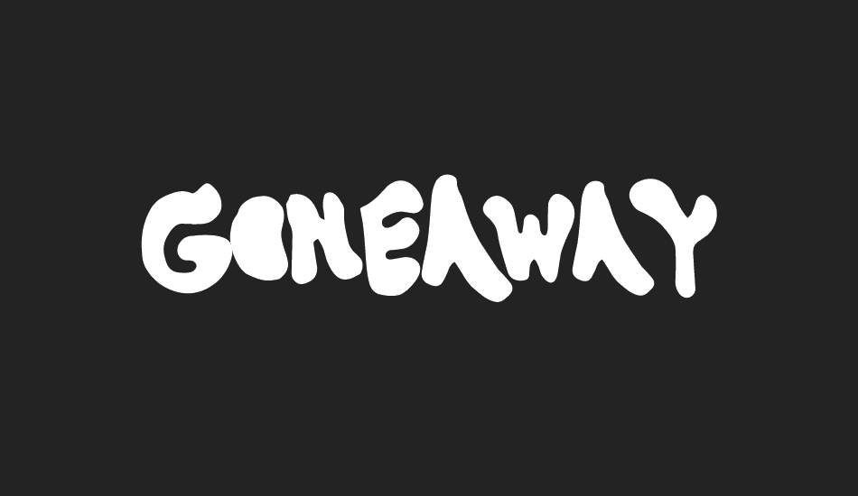 GoneAway font big