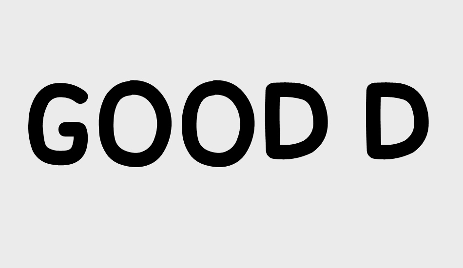 GOOD DADDY font big