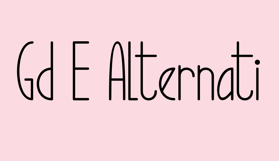 Good Egg Alternatif 1 font big