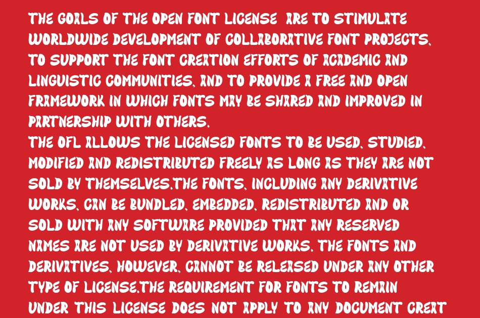 Good Zombie font 1