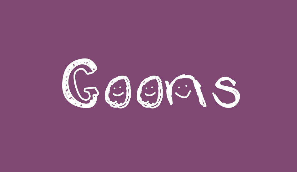 Goons font big