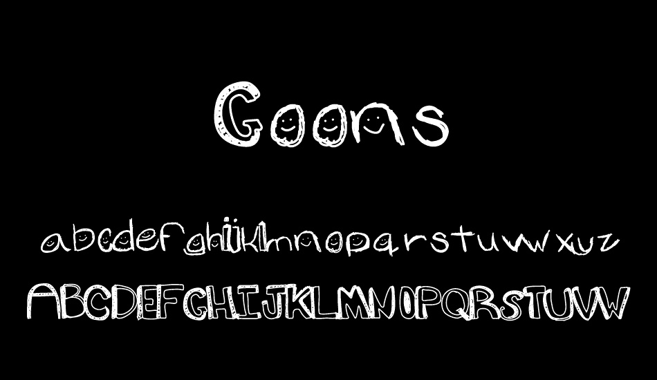 Goons font