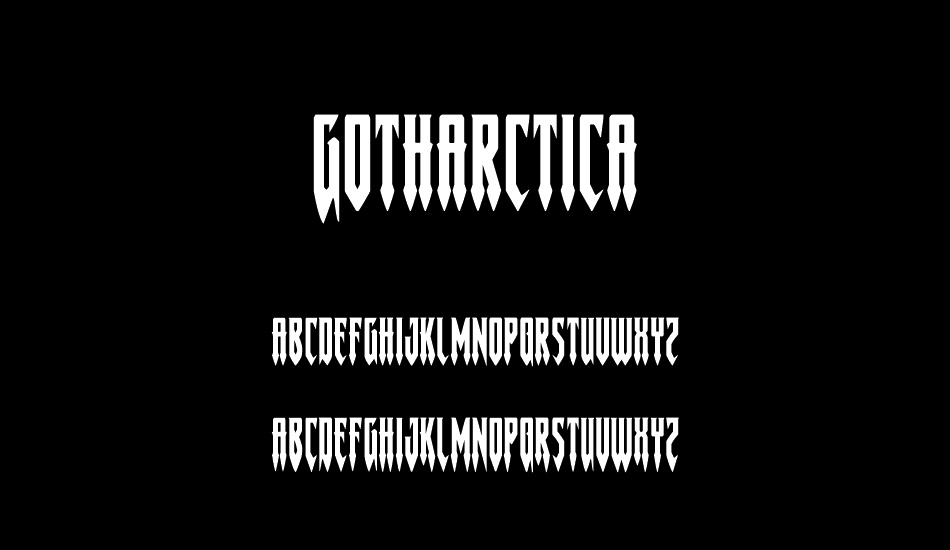 Gotharctica font