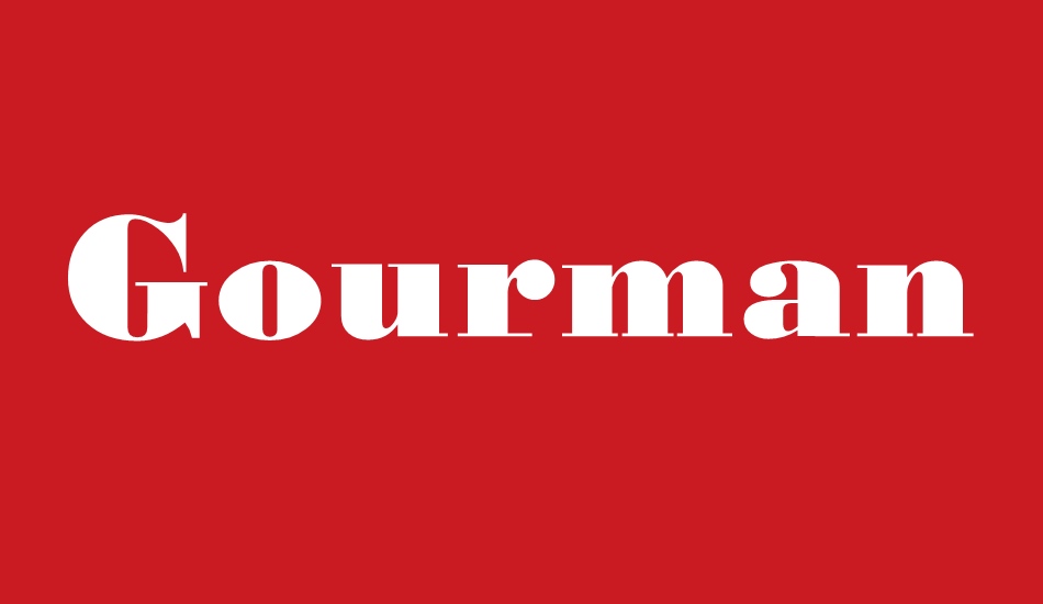 Gourmandise font big