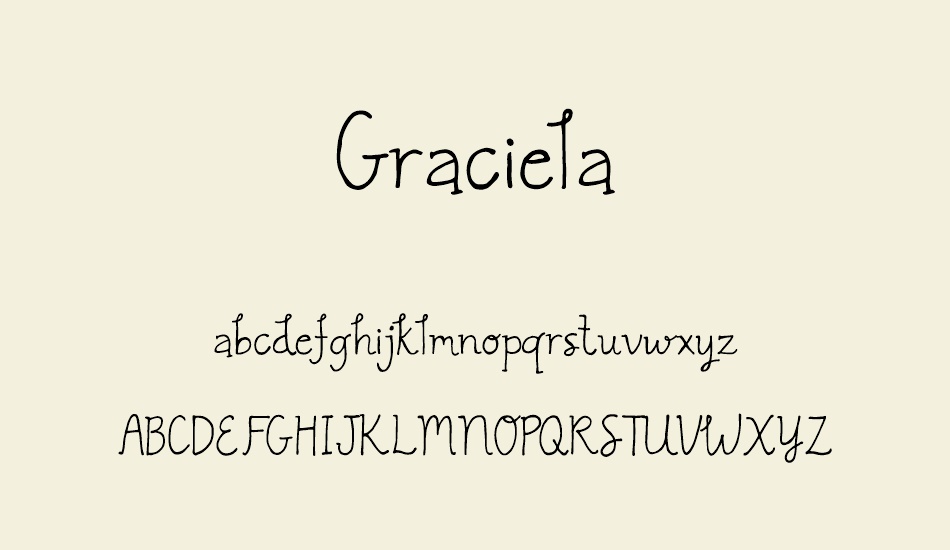 Graciela font