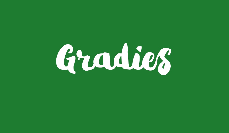 Gradies font big