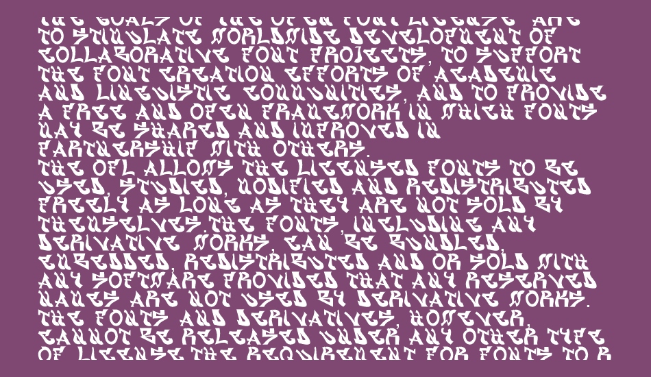 graffont font 1