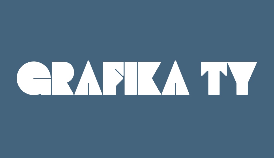 GRAFIKA TYPE.3 font big