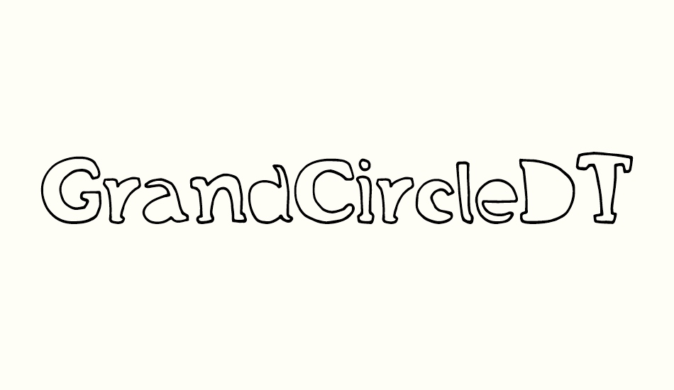 GrandCircleDT font big