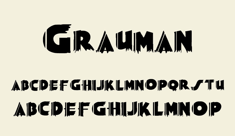 Grauman font