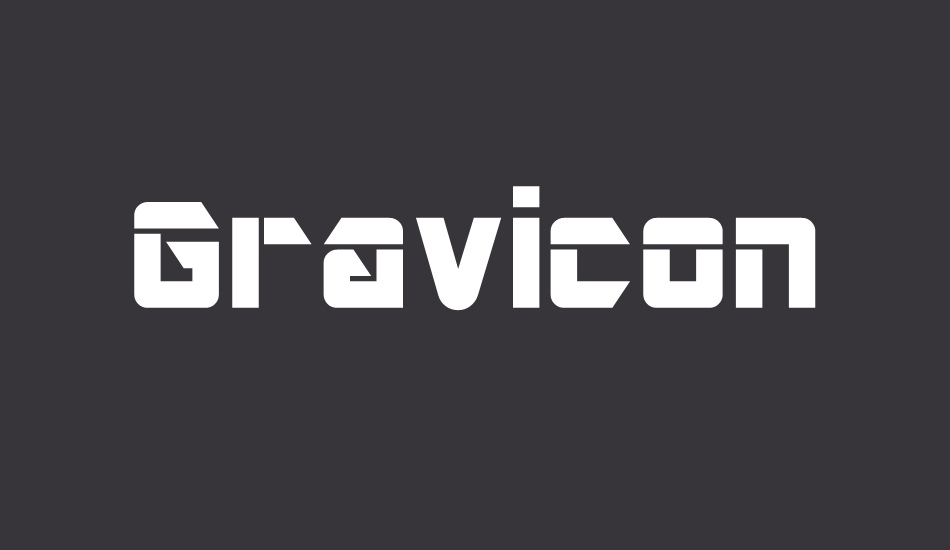 Gravicon font big