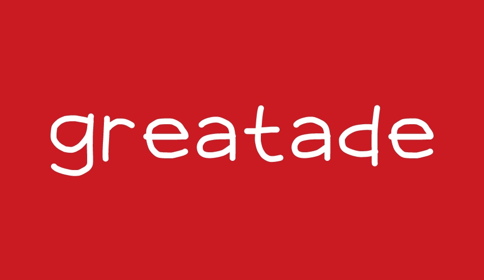 greatade font big