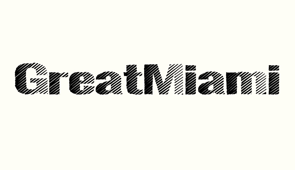 GreatMiami font big