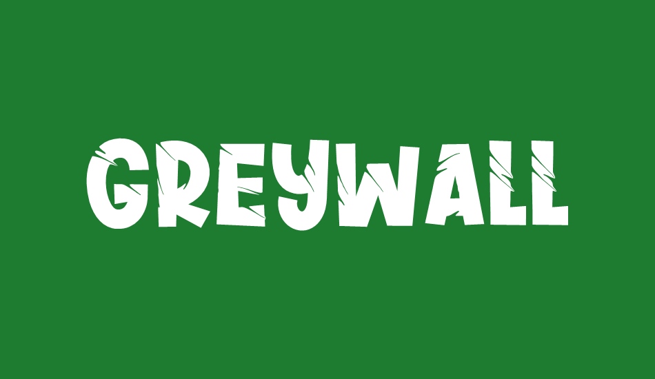 Greywall font big