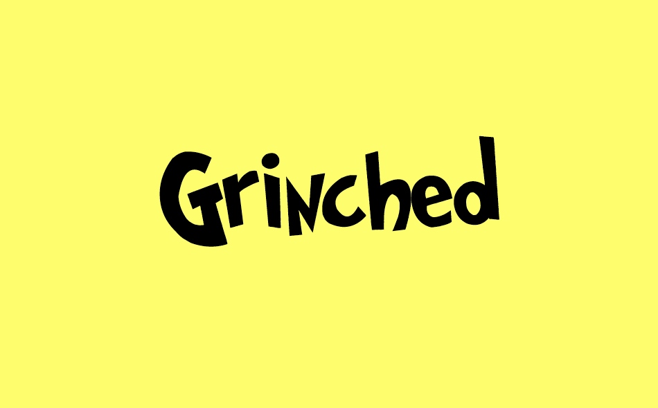 Grinched font big