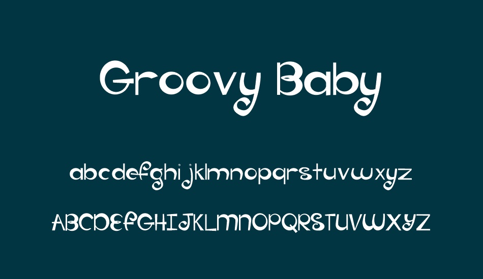 Groovy Baby font