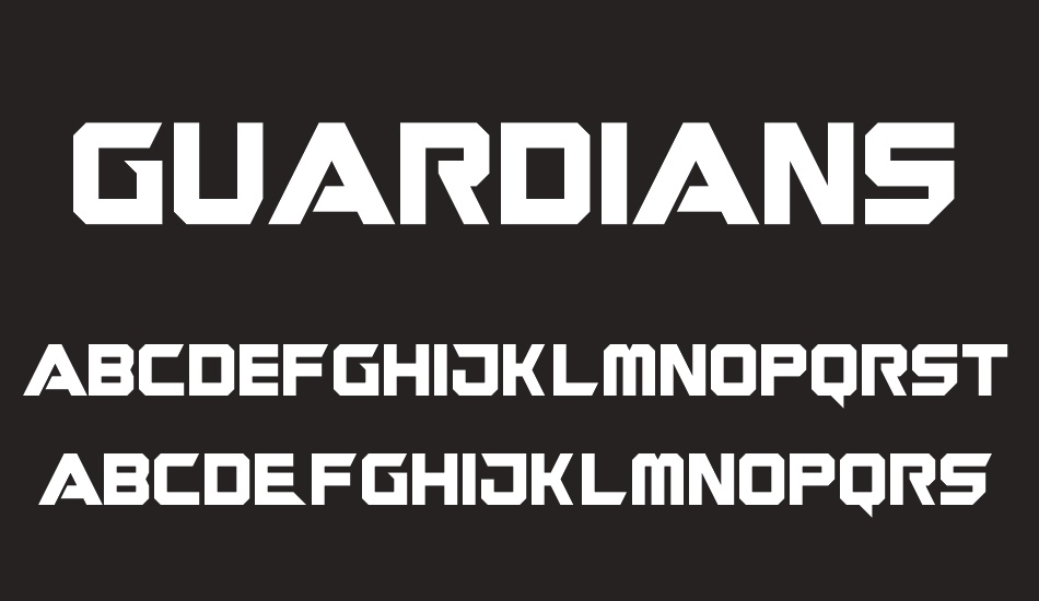 Guardians Font 