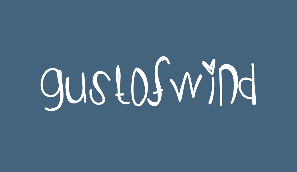 GustOfWind font big