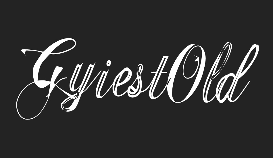 GyiestOld font big