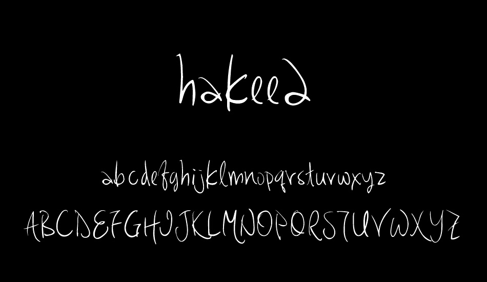 hakee2 font