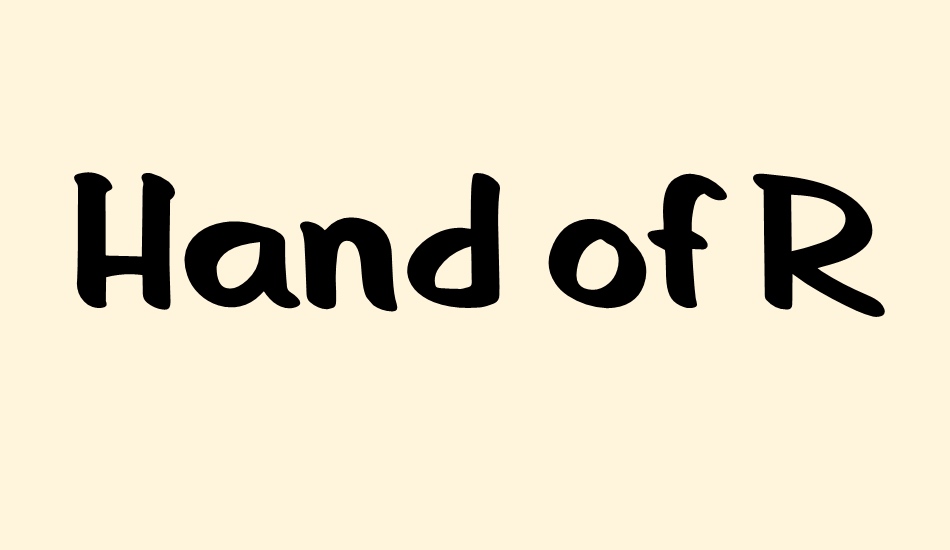 Hand of Rod V 1.1 font big