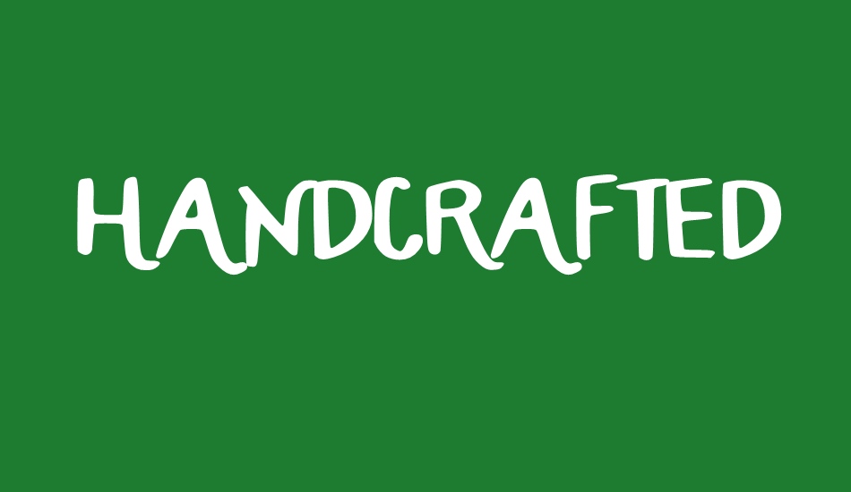 HANDCRAFTED_MADDY font big