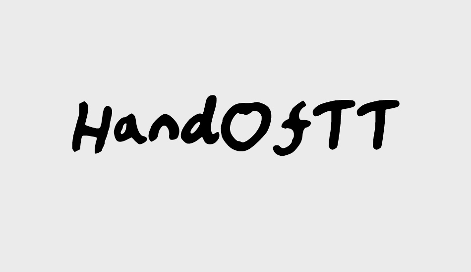 HandOfTT font big