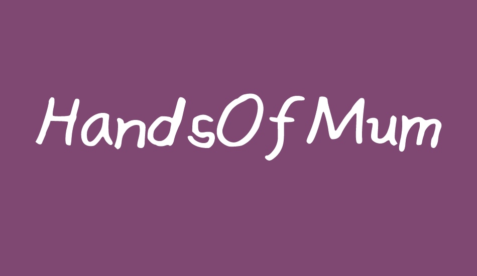 HandsOfMumu font big