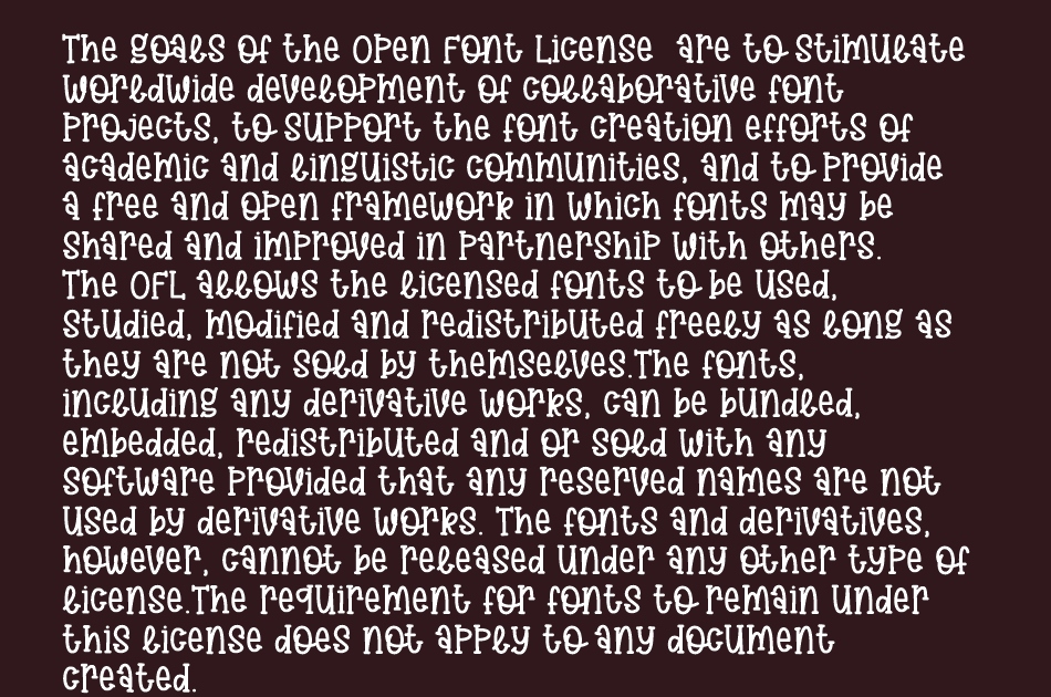 Handwritten font 1