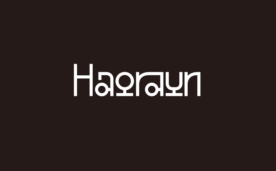 Haoraun font big
