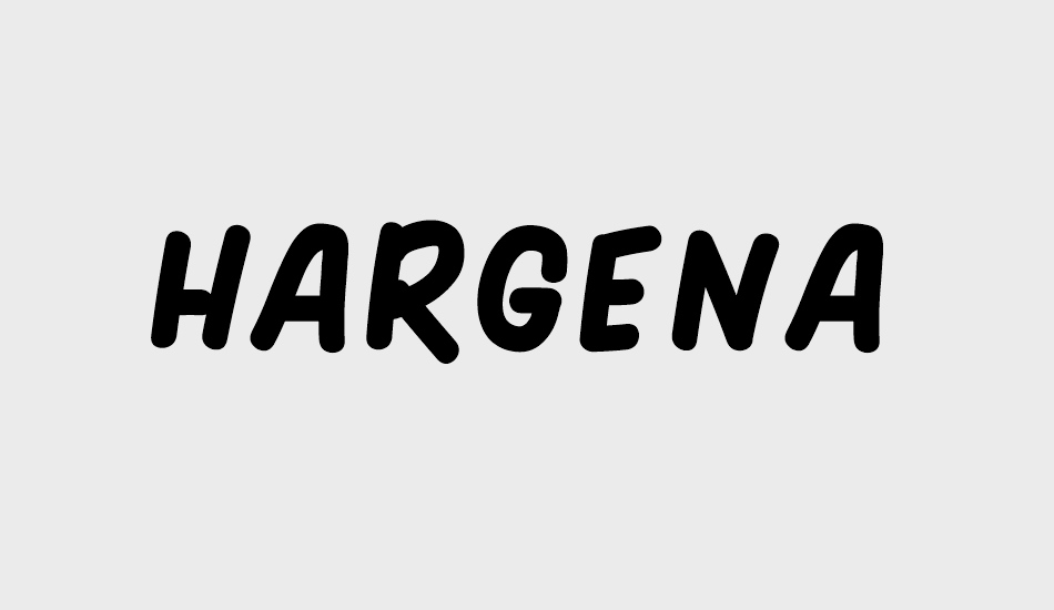 HARGENA font big