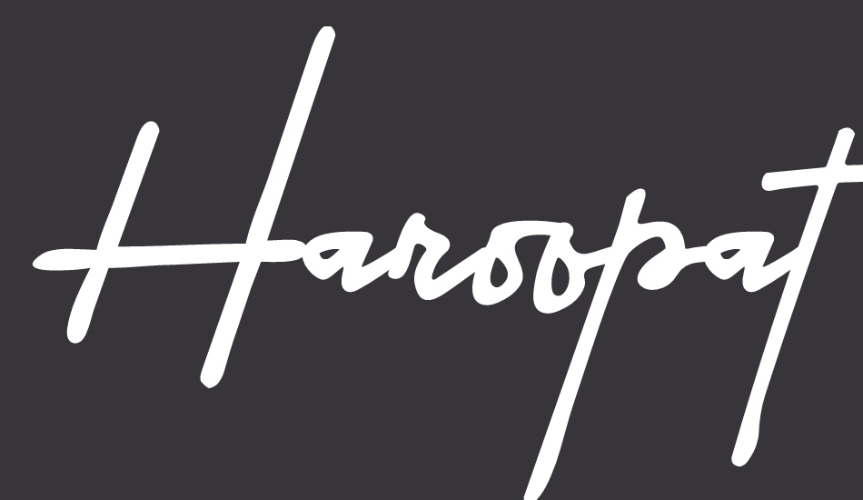 Haroopath font big