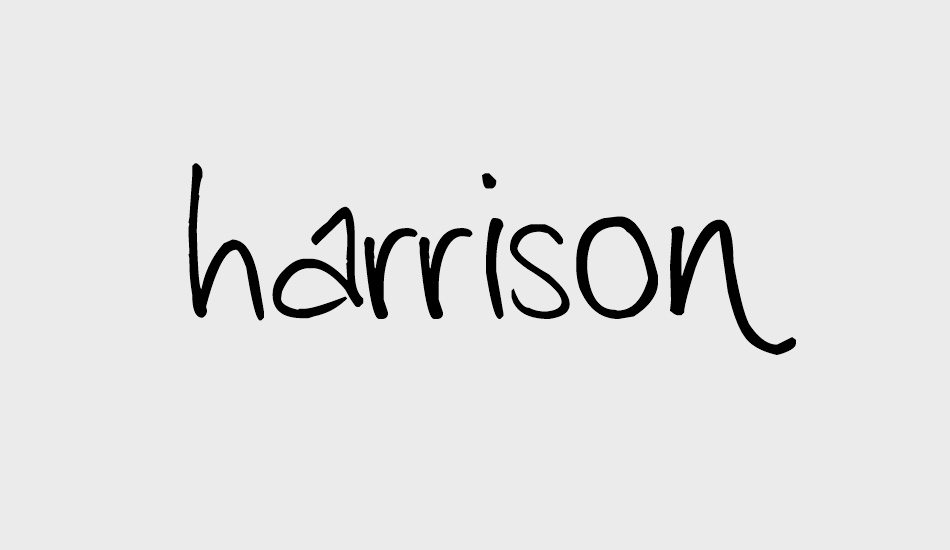 harrison font big