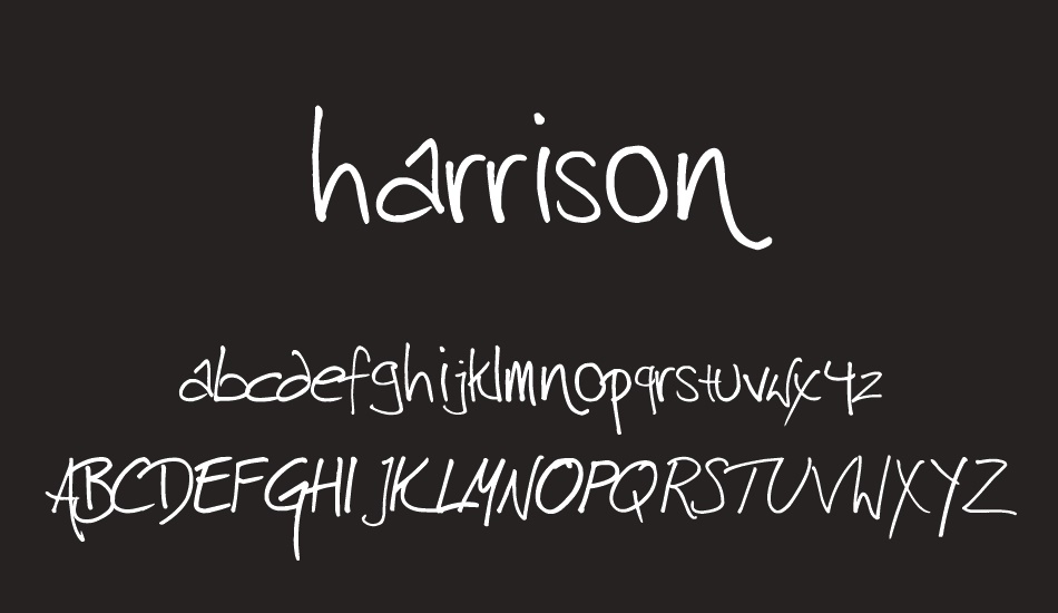 harrison font