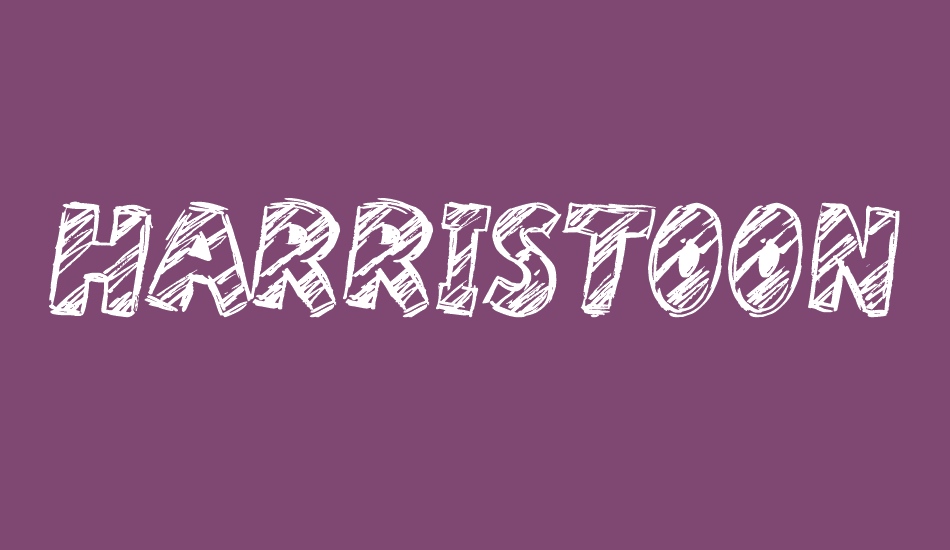 Harristoon font big