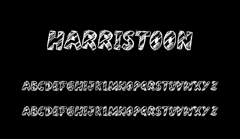 Harristoon font