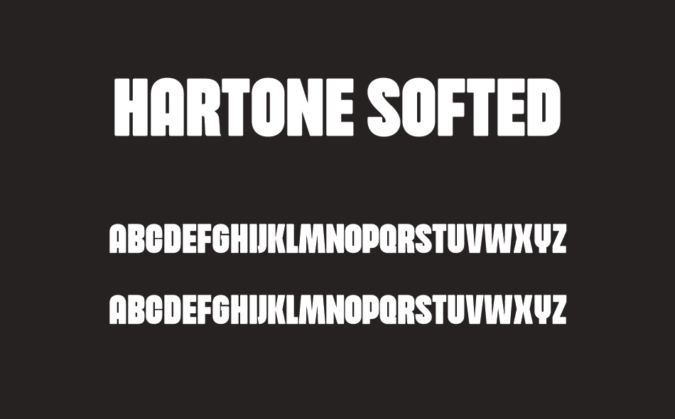 Hartone Softed font